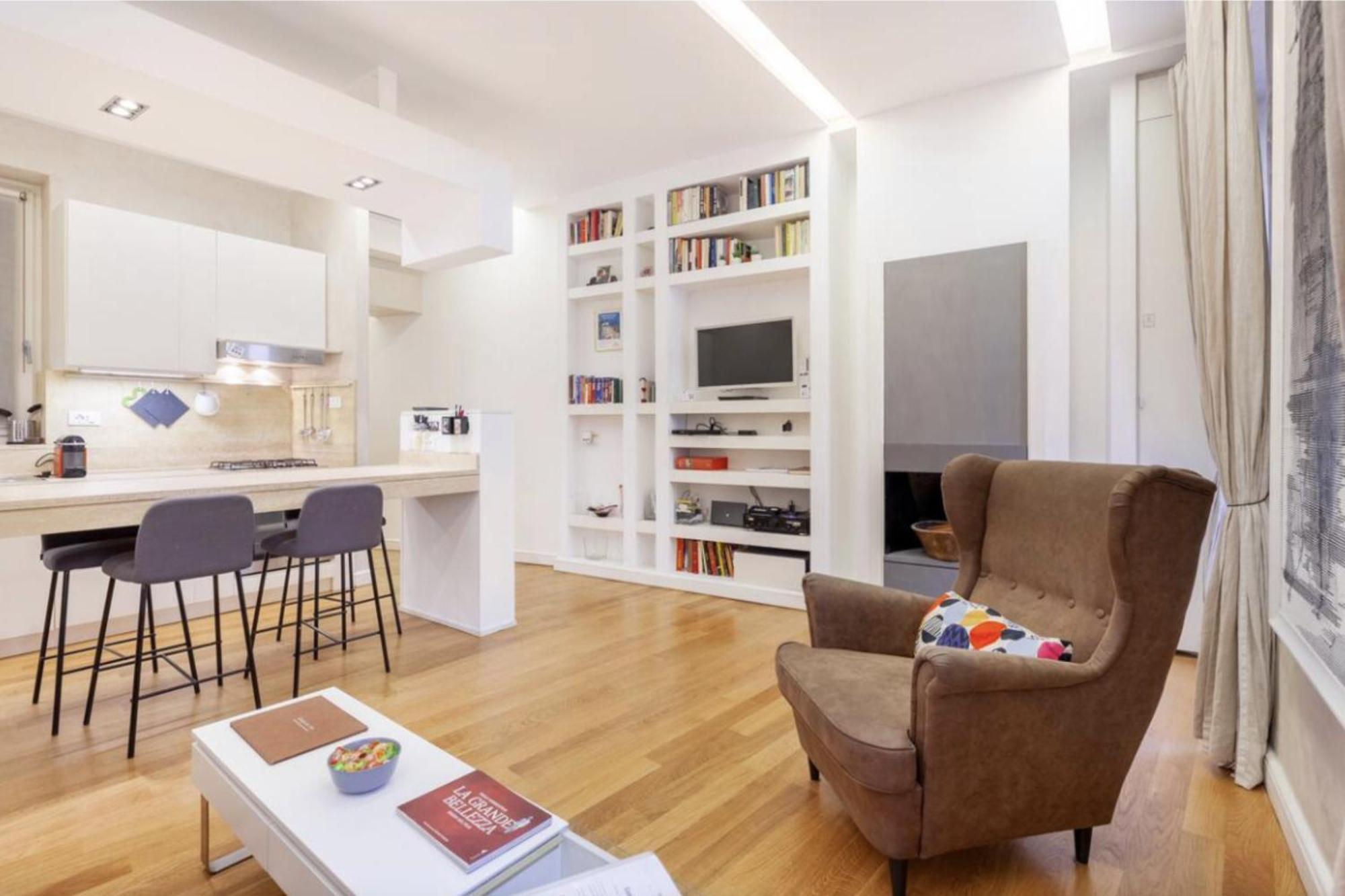 Campo Dei Fiori Modern Apartment With Terrace Rome Bagian luar foto